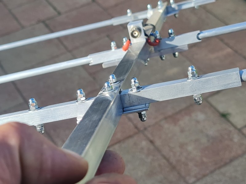 De RDF 10 seconden uitklap Yagi